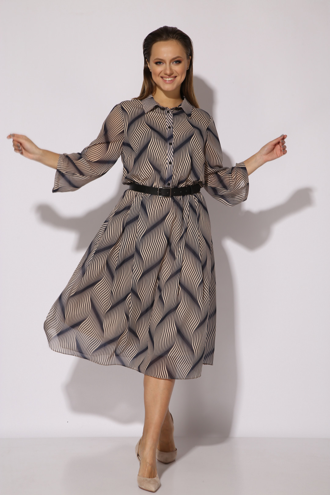 Платье ТАиЕР 1141 зигзаг - фото 1